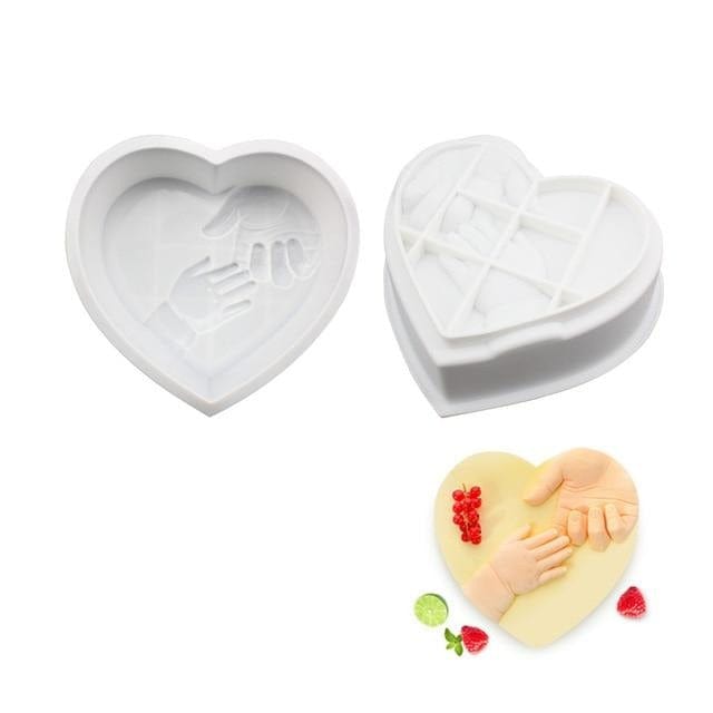 Heart Shaped Mousse Pastry Moulds