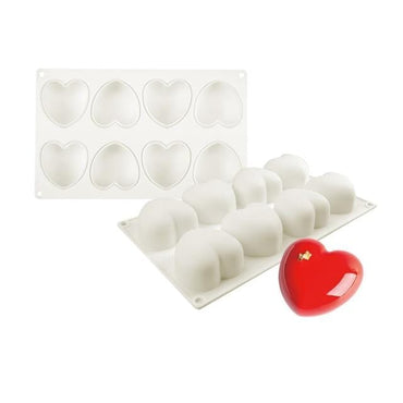 Heart Shaped Mousse Pastry Moulds