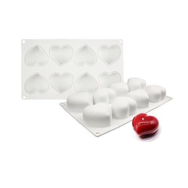 Heart Shaped Mousse Pastry Moulds