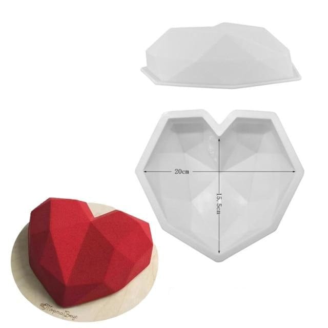 Heart Shaped Mousse Pastry Moulds