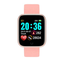 Y68 Smartwatch Women Men Sport Bluetooth Smart Band Heart Rate Monitor Blood Pressure Fitness Tracker Bracelet for Android IOS - east2cart.uk