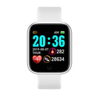 Y68 Smartwatch Women Men Sport Bluetooth Smart Band Heart Rate Monitor Blood Pressure Fitness Tracker Bracelet for Android IOS - east2cart.uk
