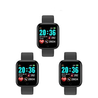 Y68 Smartwatch Women Men Sport Bluetooth Smart Band Heart Rate Monitor Blood Pressure Fitness Tracker Bracelet for Android IOS - east2cart.uk