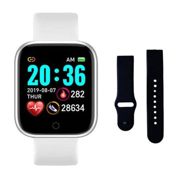 Y68 Smartwatch Women Men Sport Bluetooth Smart Band Heart Rate Monitor Blood Pressure Fitness Tracker Bracelet for Android IOS - east2cart.uk