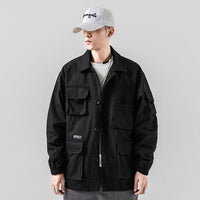 Pure Cotton Green Cargo Jacket