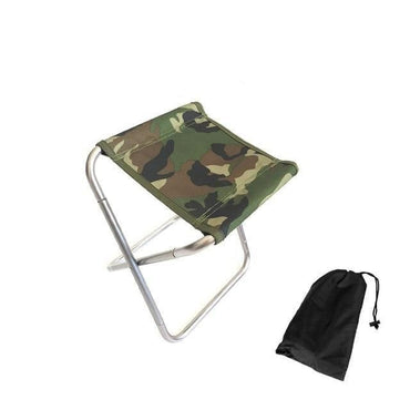 Lightweight Foldable Aluminium Cloth Camping Chair - east2cart.uk