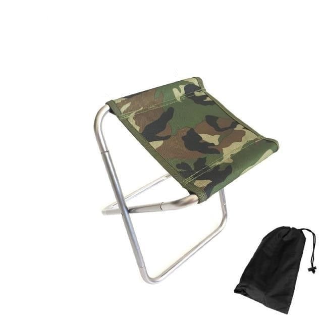 Lightweight Foldable Aluminium Cloth Camping Chair - east2cart.uk