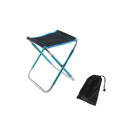 Lightweight Foldable Aluminium Cloth Camping Chair - east2cart.uk