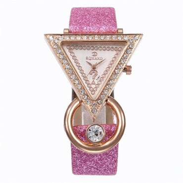 Creative Luxury Triangle Rhinestone Ladies Watch - east2cart.uk