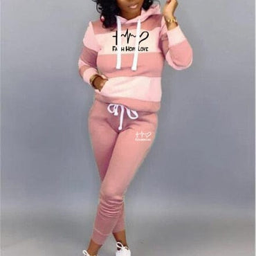 2 Piece Set Ladies Tracksuit - east2cart.uk