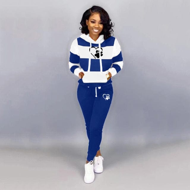 2 Piece Set Ladies Tracksuit - east2cart.uk