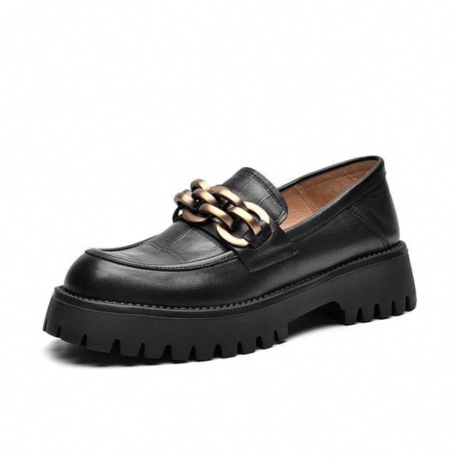 Ladies Chunky Loafers - east2cart.uk