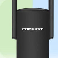 USB Wifi Adapter 1300Mbps RTL8812BU Dual Band  for PC Black Ethernet WiFi Dongle External Antenna  Wi Fi Receiver Network Card - east2cart.uk