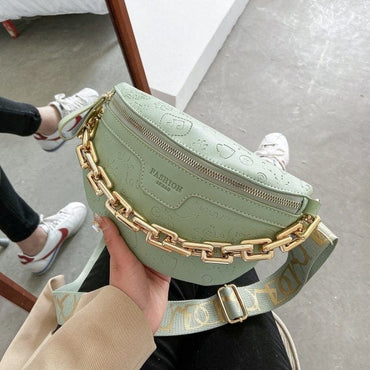 Retro Waist Bag PU Leather