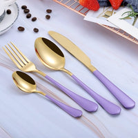 Multi-Colors Rainbow Cutlery Set - east2cart.uk