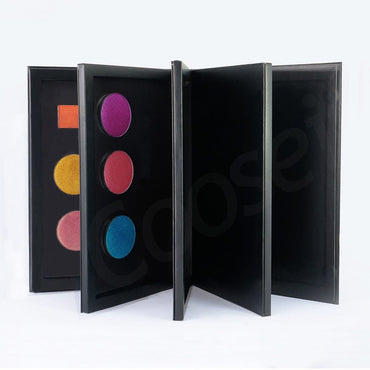 Book Shaped Magnetic Eyeshadow Pallete - east2cart.uk