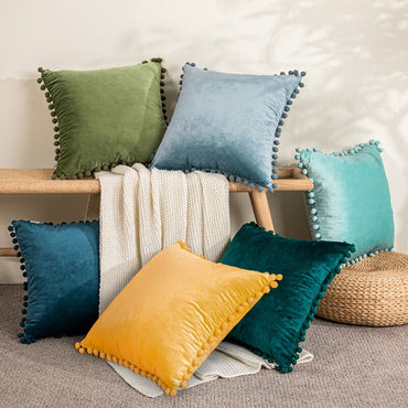 Soft Velvet Decorative Pillow Cover