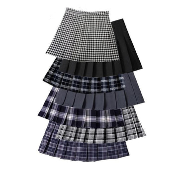 Girls Preppy Style Mini Skirt - east2cart.uk
