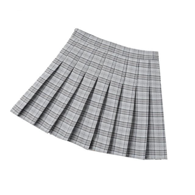 Girls Preppy Style Mini Skirt - east2cart.uk