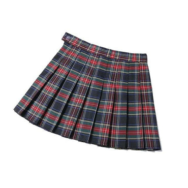 Girls Preppy Style Mini Skirt - east2cart.uk