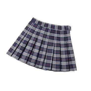 Girls Preppy Style Mini Skirt - east2cart.uk