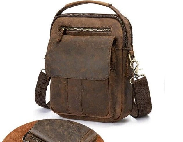 Quality Original Leather Men's Satchel Bag