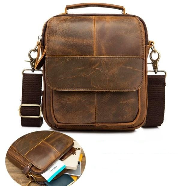 Quality Original Leather Men's Satchel Bag