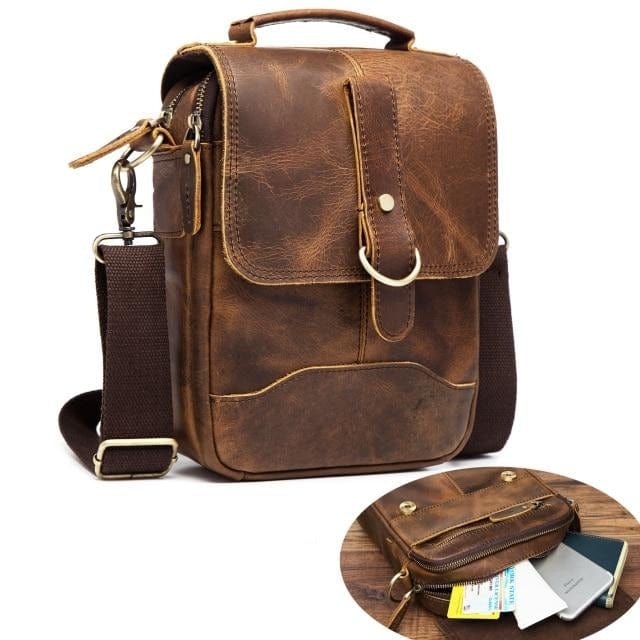 Quality Original Leather Men's Satchel Bag