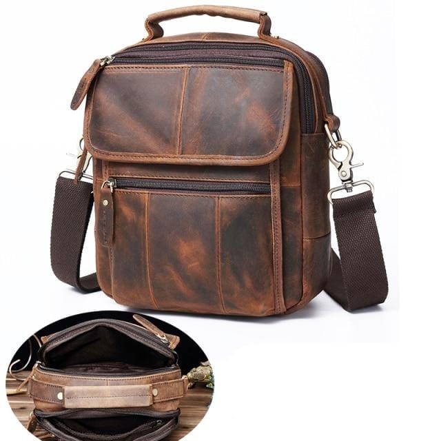 Quality Original Leather Men's Satchel Bag