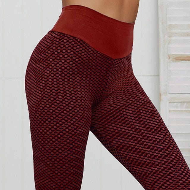 Grid Tights Yoga Pants - east2cart.uk