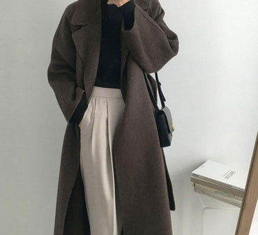 French Style Warm Trench Coat