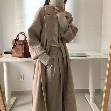 French Style Warm Trench Coat