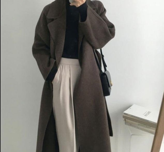 French Style Warm Trench Coat