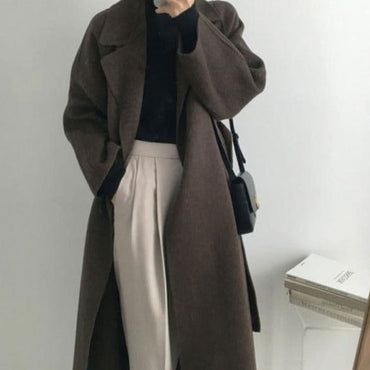 French Style Warm Trench Coat