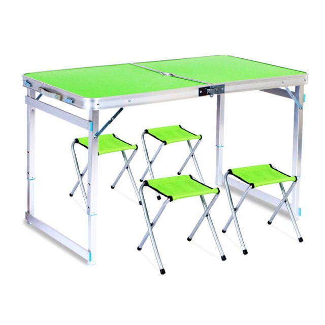 Outdoor Folding Table Chair   Camping Aluminium Alloy Picnic Table Waterproof Ultra-light Durable Folding Table Desk For - east2cart.uk