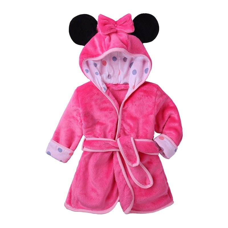 Mickey Tiger Soft Flannel Robe