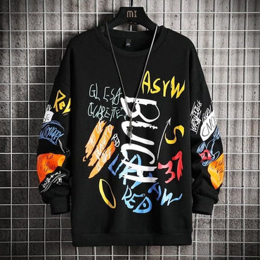 Oversized Hip Hop Men's Sweatshirt