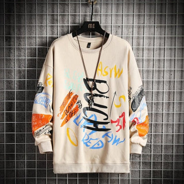 Oversized Hip Hop Men's Sweatshirt