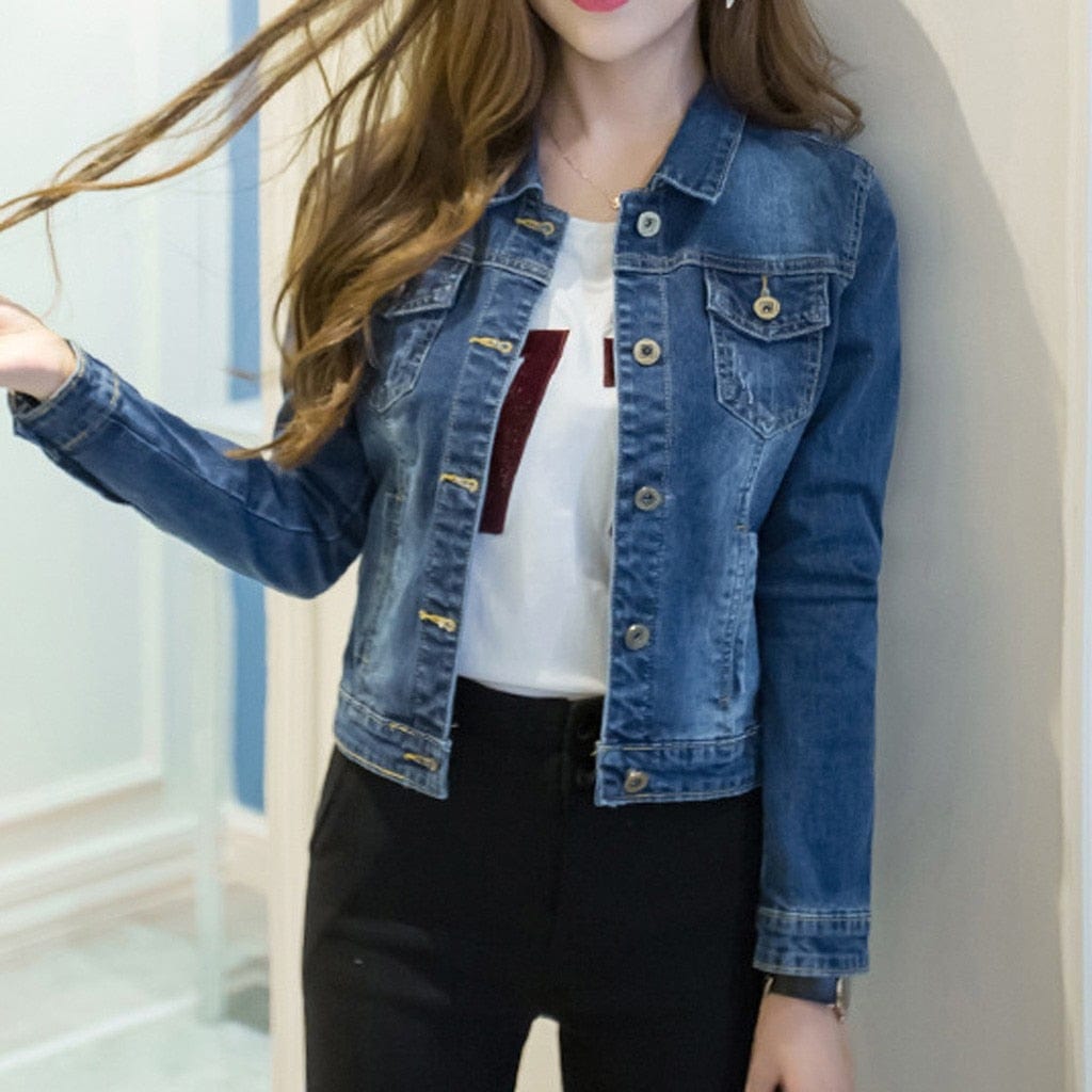 Denim Casual Jean Jacket