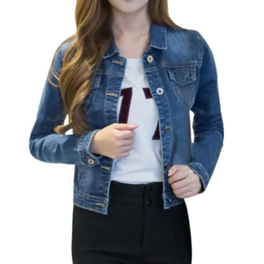 Denim Casual Jean Jacket