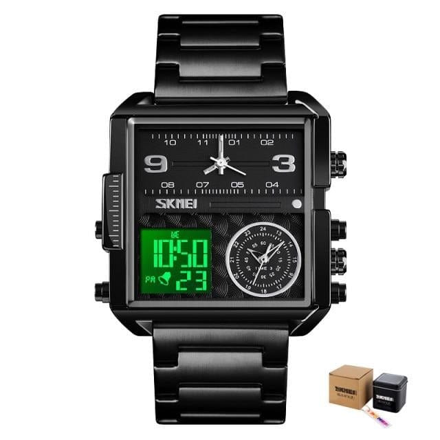 SKMEI Luxury Men Quartz Digital Watch Creative Sport Watches Male Waterproof Wristwatch Montre homme Clock Relogio Masculino - east2cart.uk