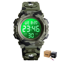 SKMEI Military Kids Sport Watches 50M Waterproof Electronic Wristwatch Stop Watch Clock Children Digital Watch For Boys Girls - east2cart.uk
