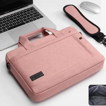 Laptop Bag Sleeve Case Protective Shoulder Carrying Case For pro 13 14 15.6 17 inch Macbook Air ASUS Lenovo Dell Huawei handbag - east2cart.uk