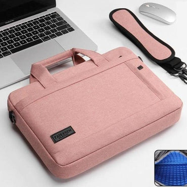 Laptop Bag Sleeve Case Protective Shoulder Carrying Case For pro 13 14 15.6 17 inch Macbook Air ASUS Lenovo Dell Huawei handbag - east2cart.uk