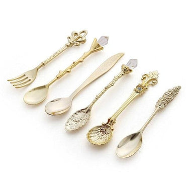 6pcs Luxury Dessert Cutlery Set