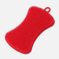1/3/4pcs Kitchen Silicone Scrubbing Brushes
