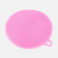 1/3/4pcs Kitchen Silicone Scrubbing Brushes