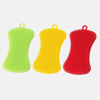 1/3/4pcs Kitchen Silicone Scrubbing Brushes