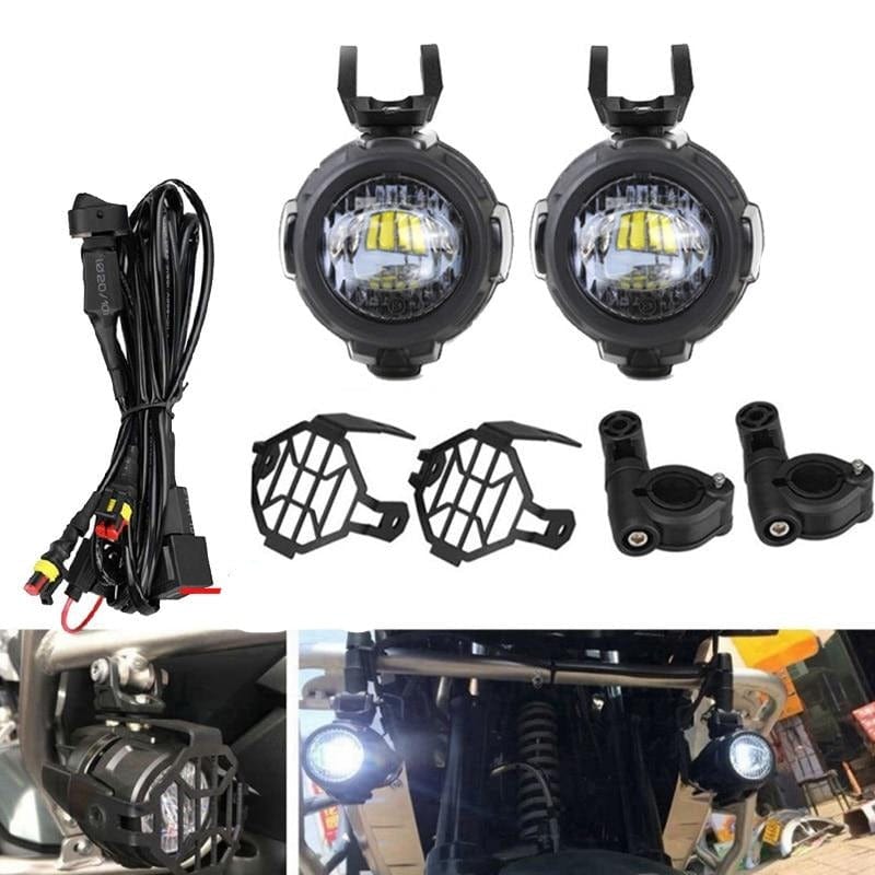 Motorcycle LED Auxiliary Fog Light