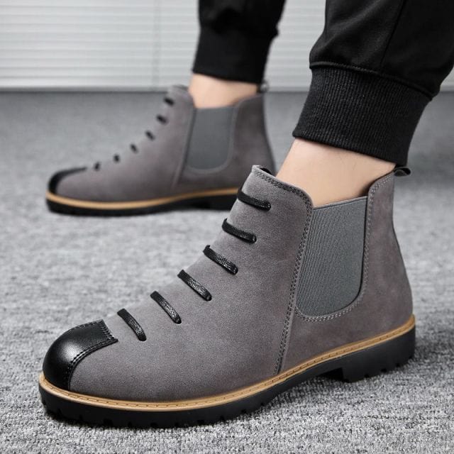 Men's Ankle Slip-on Casual Boots